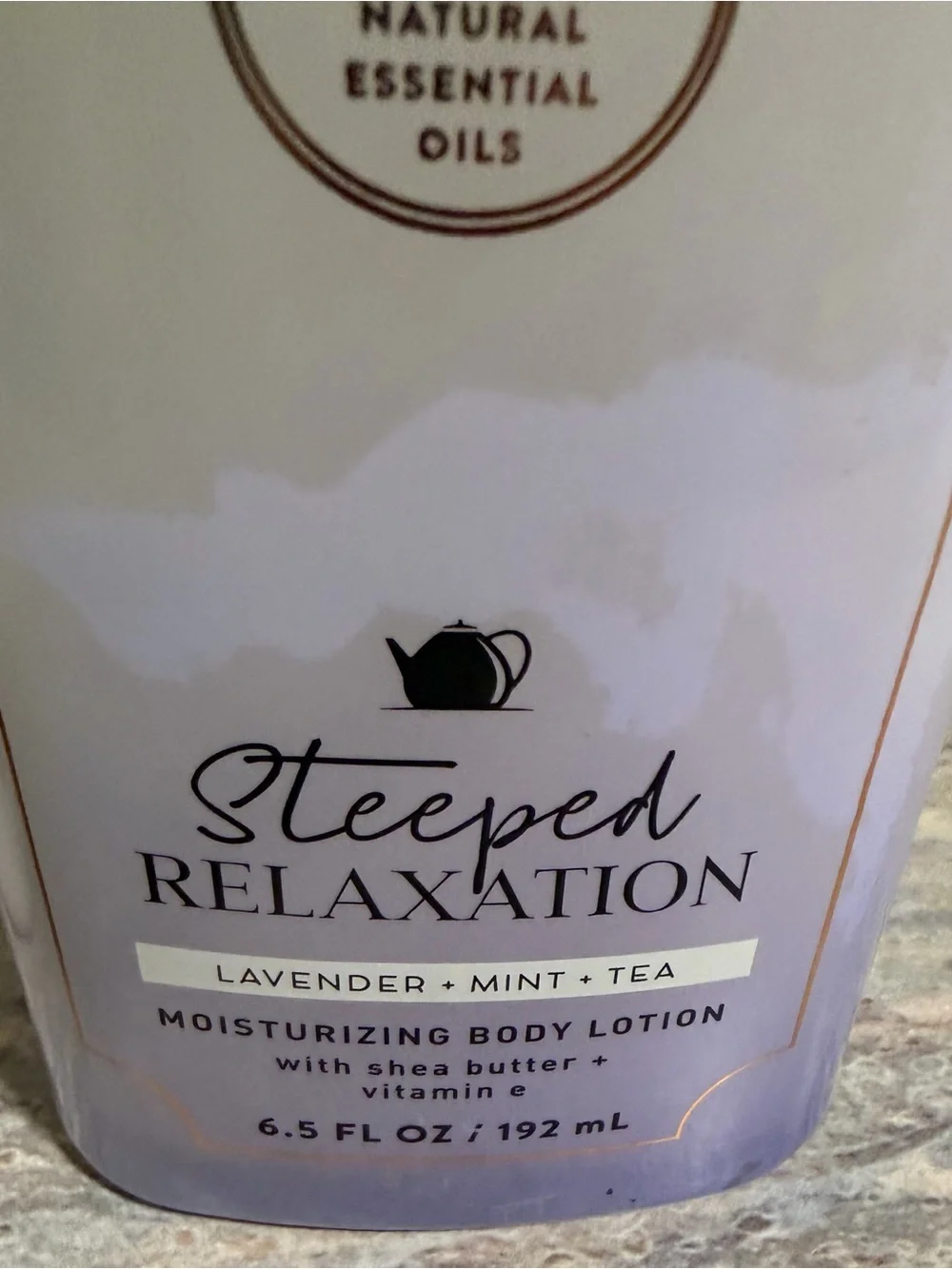 Bath & Body Works Country Chic & Steeped Relaxation Lavender-Mint-Tea Lotions